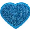 patch thermocollant coeur bleu