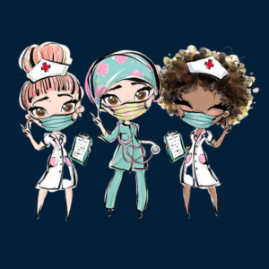 panneau simili infirmière
