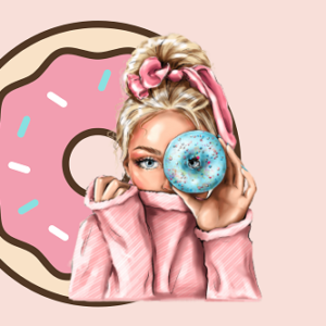 panneau simili donuts