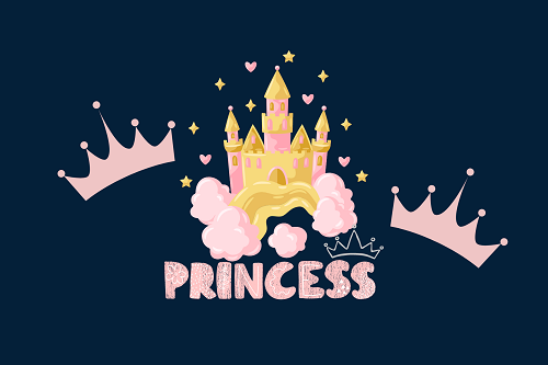 panneau simili princess