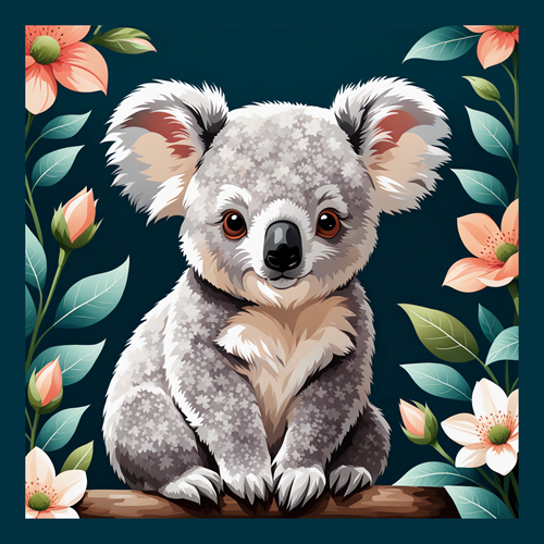 panneau simili koala