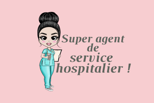 panneau simili agent service hospitalier