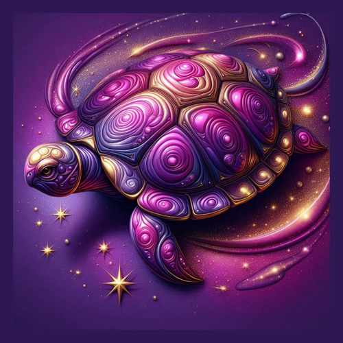 panneau velours tortue