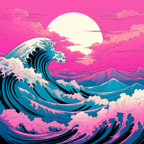 panneau velours vague