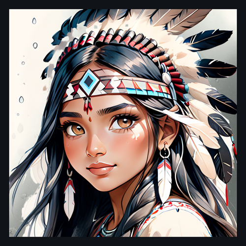 panneau velours fillette plumes