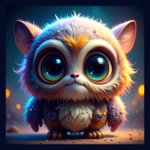 panneau velours gros yeux