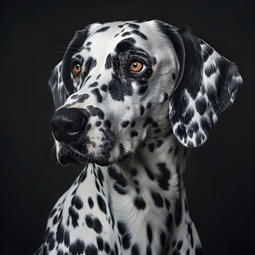panneau velours dalmatien