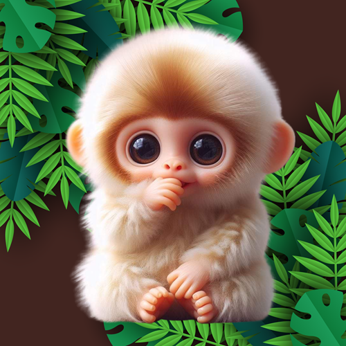 panneau velours singe