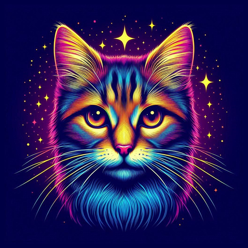 panneau velours chat