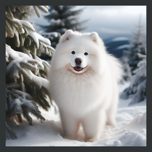 panneau velours chien