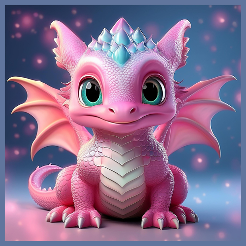 panneau velours dragon