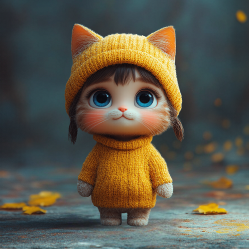 panneau velours chat