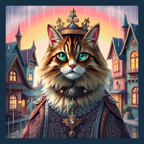 panneau velours chat