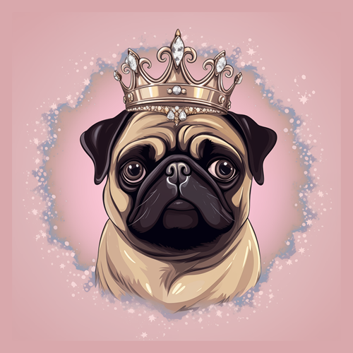 panneau velours chien