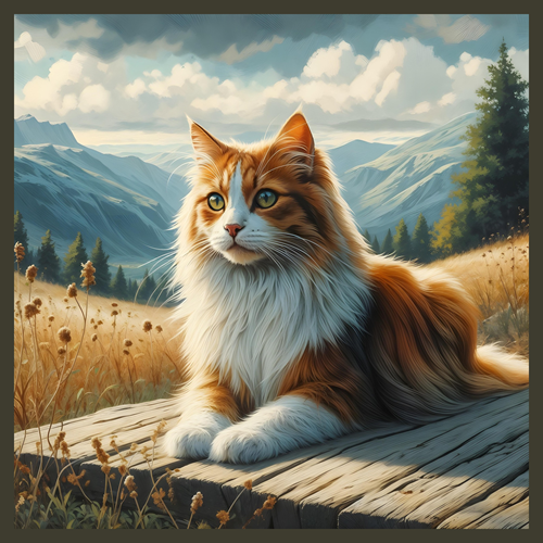 panneau velours chat