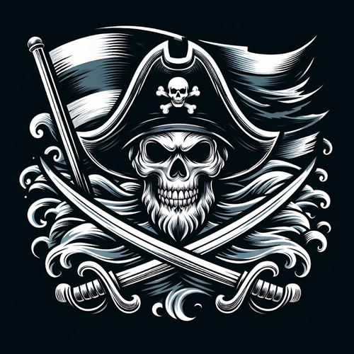 panneau velours pirate