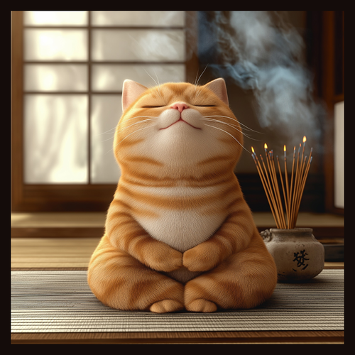 panneau velours chat