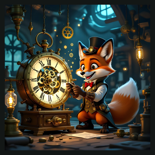 panneau velours renard
