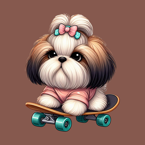 panneau velours chien