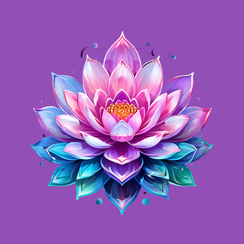 panneau velours fleur