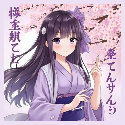 panneau velours fille asie